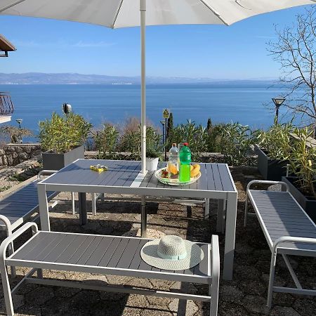 Apartments Near The Beach, With Terraces And Seaview At House B. Mošćenička Draga Dış mekan fotoğraf