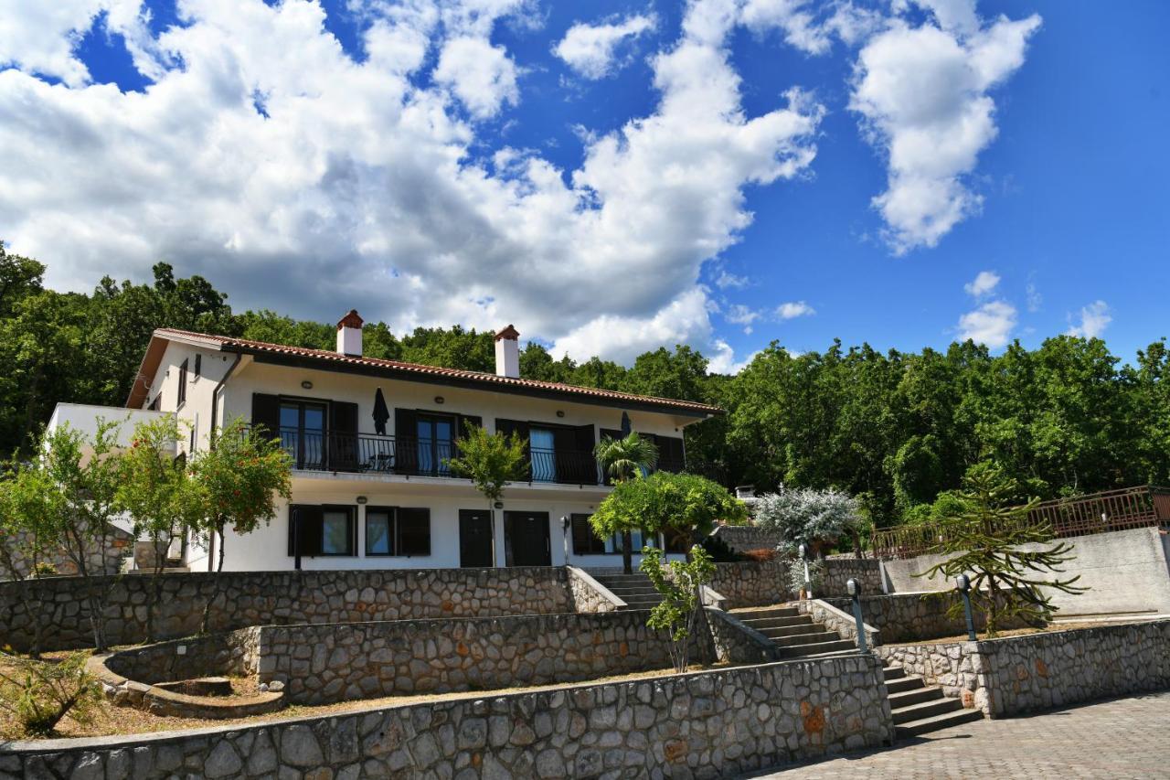 Apartments Near The Beach, With Terraces And Seaview At House B. Mošćenička Draga Dış mekan fotoğraf