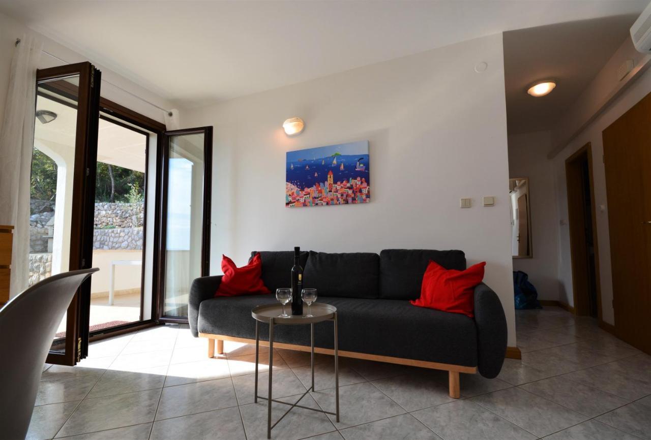 Apartments Near The Beach, With Terraces And Seaview At House B. Mošćenička Draga Dış mekan fotoğraf