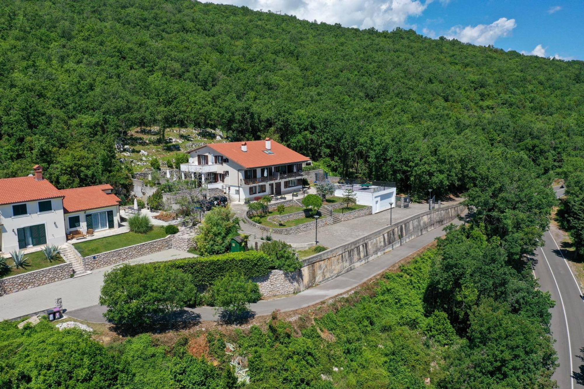 Apartments Near The Beach, With Terraces And Seaview At House B. Mošćenička Draga Dış mekan fotoğraf